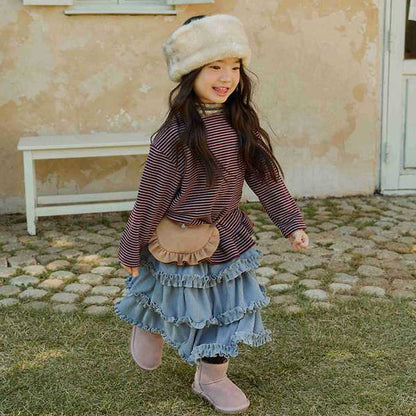 Frill Cancan Long Skirt [URBAN RABBIT]（2026Winter） 2