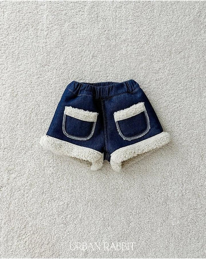 Shearling Denim Shorts [URBAN RABBIT]（2026Winter） 9