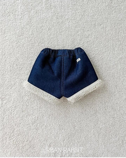 Shearling Denim Shorts [URBAN RABBIT]（2026Winter） 10