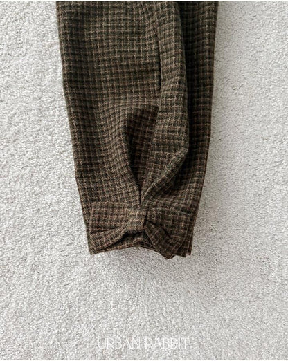 Ribbon Check Pants [URBAN RABBIT]（2026Winter） 18