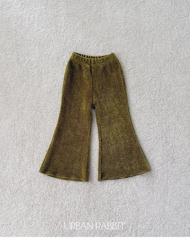 Choco Ribbed Bootcut [URBAN RABBIT]（2026Winter） 13