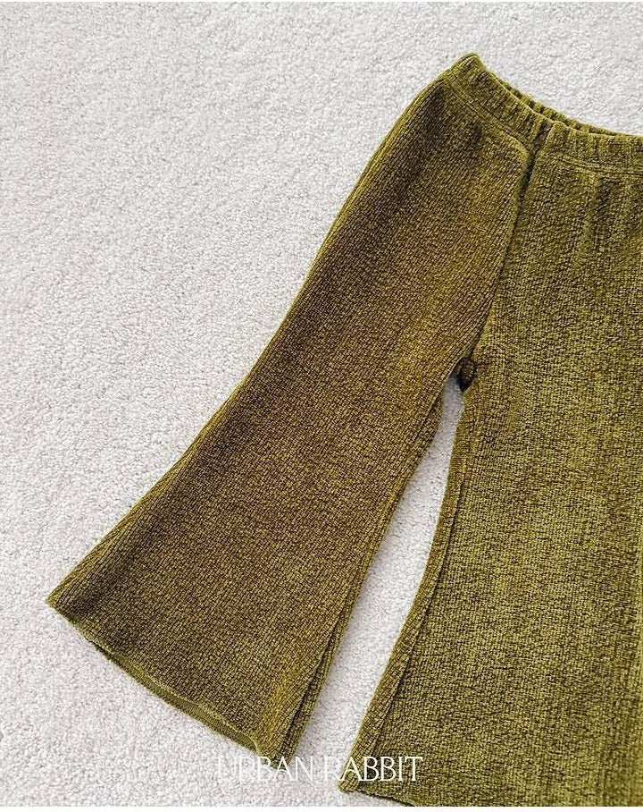 Choco Ribbed Bootcut [URBAN RABBIT]（2026Winter） 14