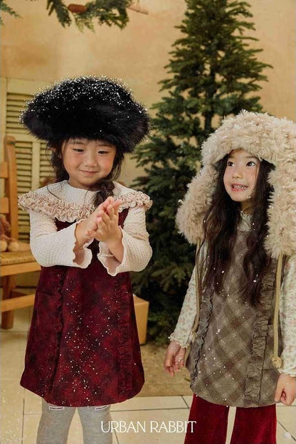 Check Frill Dress [URBAN RABBIT]（2026Winter） 3