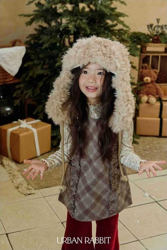 Check Frill Dress [URBAN RABBIT]（2026Winter） 7