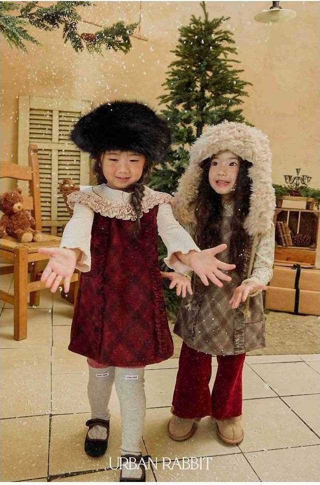 Check Frill Dress [URBAN RABBIT]（2026Winter） 8