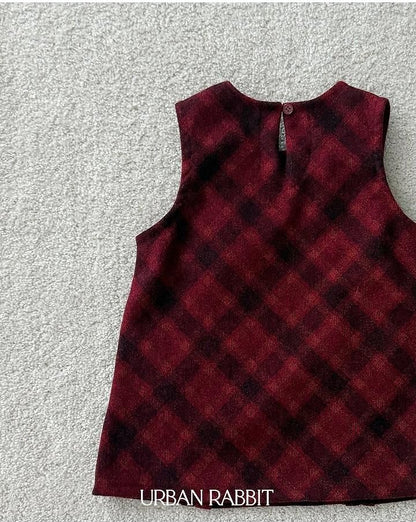Check Frill Dress [URBAN RABBIT]（2026Winter） 13