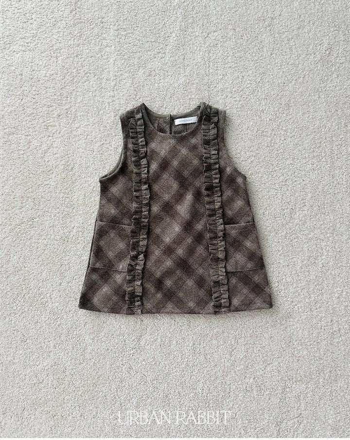 Check Frill Dress [URBAN RABBIT]（2026Winter） 15