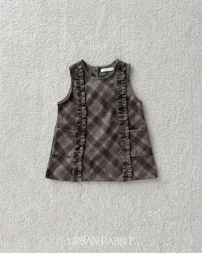 Check Frill Dress [URBAN RABBIT]（2026Winter） 15