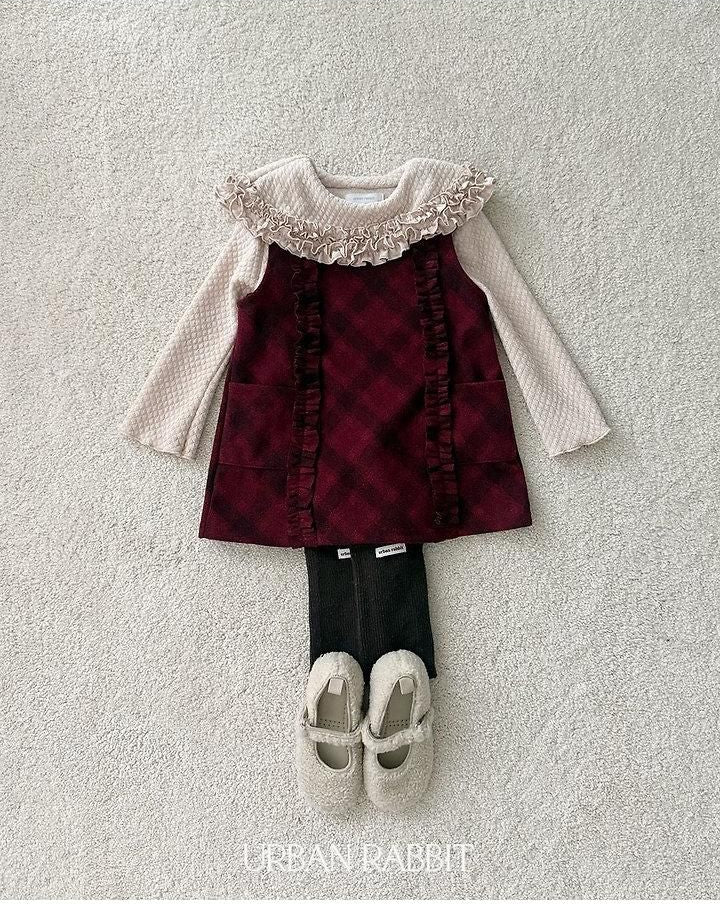 Check Frill Dress [URBAN RABBIT]（2026Winter） 19