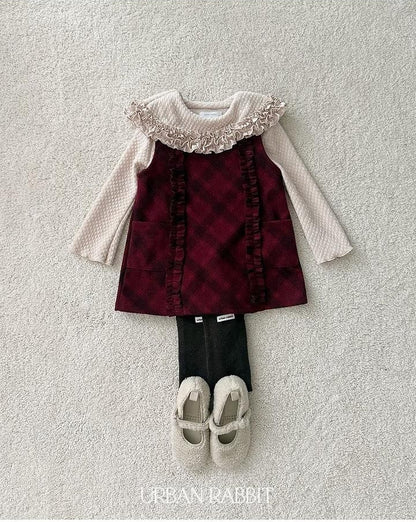 Check Frill Dress [URBAN RABBIT]（2026Winter） 19