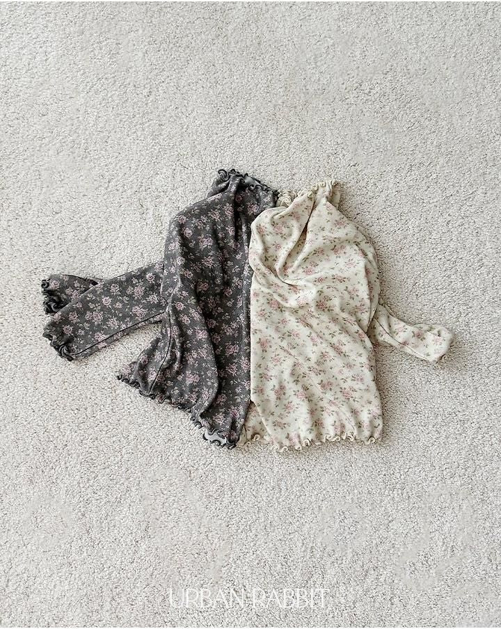 Flower Mock Neck Tee [URBAN RABBIT]（2026Winter） 11