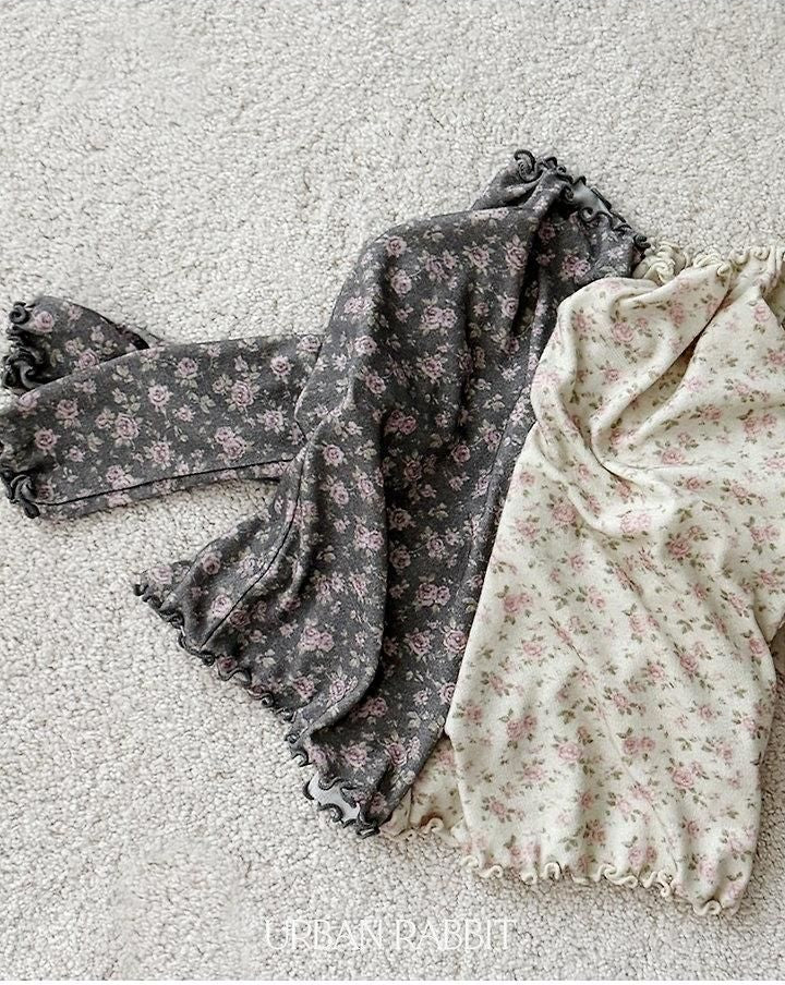 Flower Mock Neck Tee [URBAN RABBIT]（2026Winter） 12
