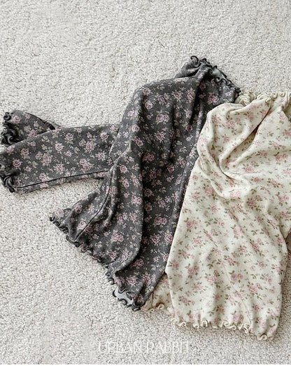 Flower Mock Neck Tee [URBAN RABBIT]（2026Winter） 12