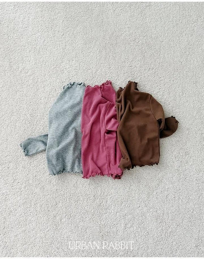 Curly Mock Neck Tee [URBAN RABBIT]（2026Winter） 14
