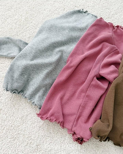 Curly Mock Neck Tee [URBAN RABBIT]（2026Winter） 15