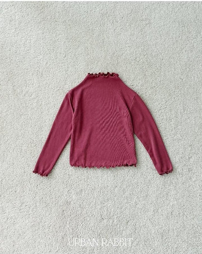 Curly Mock Neck Tee [URBAN RABBIT]（2026Winter） 19