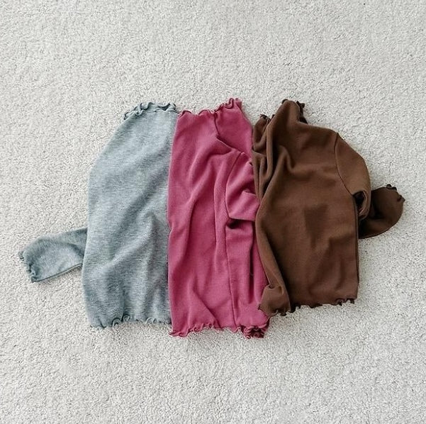 Curly Mock Neck Tee [URBAN RABBIT]（2026Winter） 2