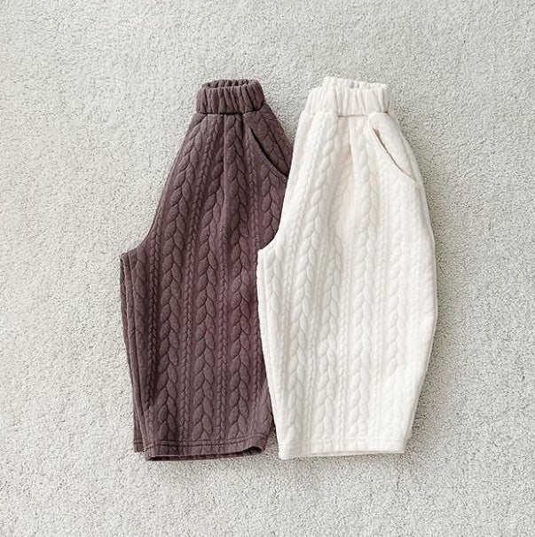 Cable Quilted Pants [URBAN RABBIT]（2026Winter） 2