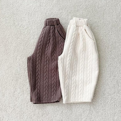 Cable Quilted Pants [URBAN RABBIT]（2026Winter） 2