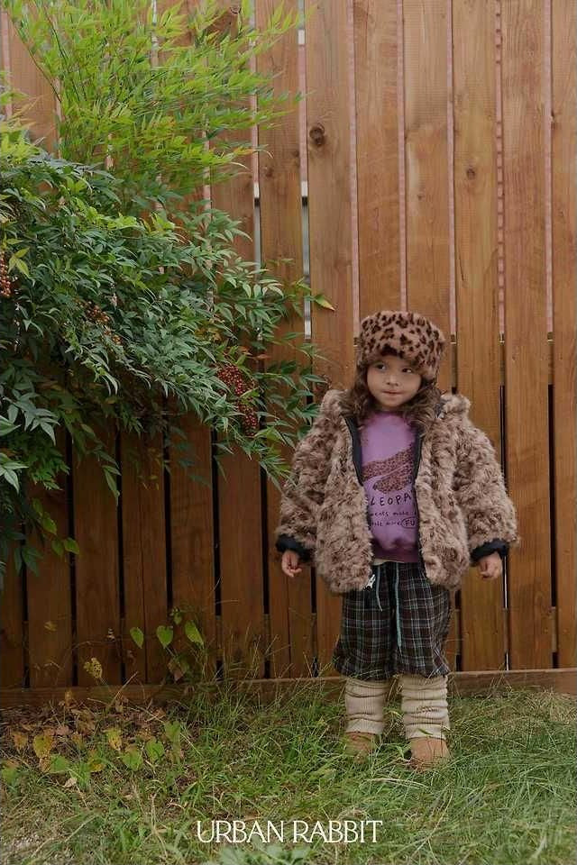 Leopard Banana Sweatshirt [URBAN RABBIT]（2026Winter） 3