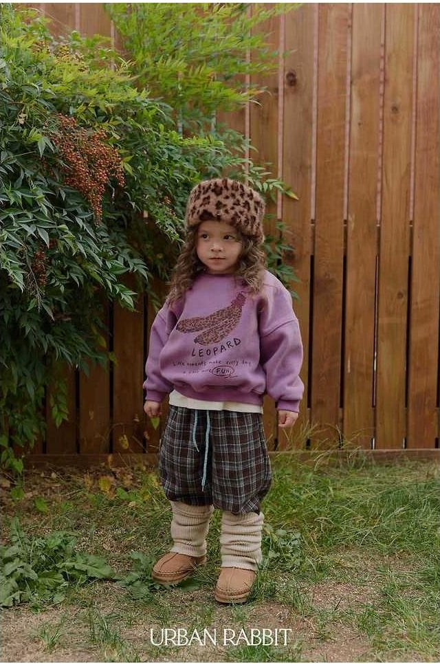 Leopard Banana Sweatshirt [URBAN RABBIT]（2026Winter） 6