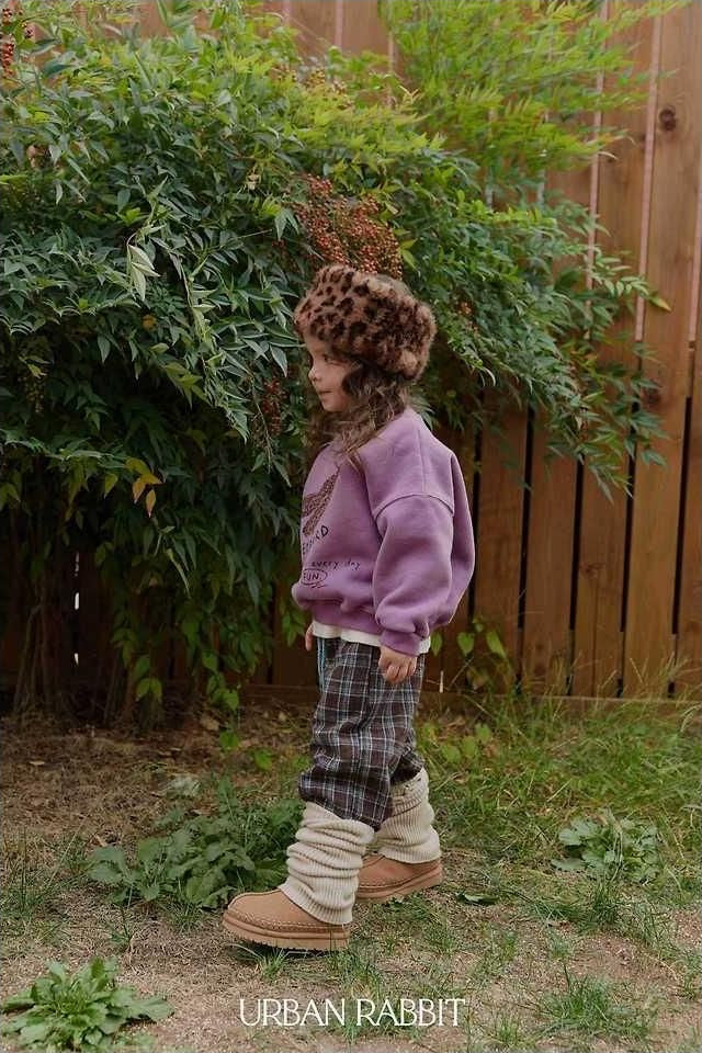 Leopard Banana Sweatshirt [URBAN RABBIT]（2026Winter） 7