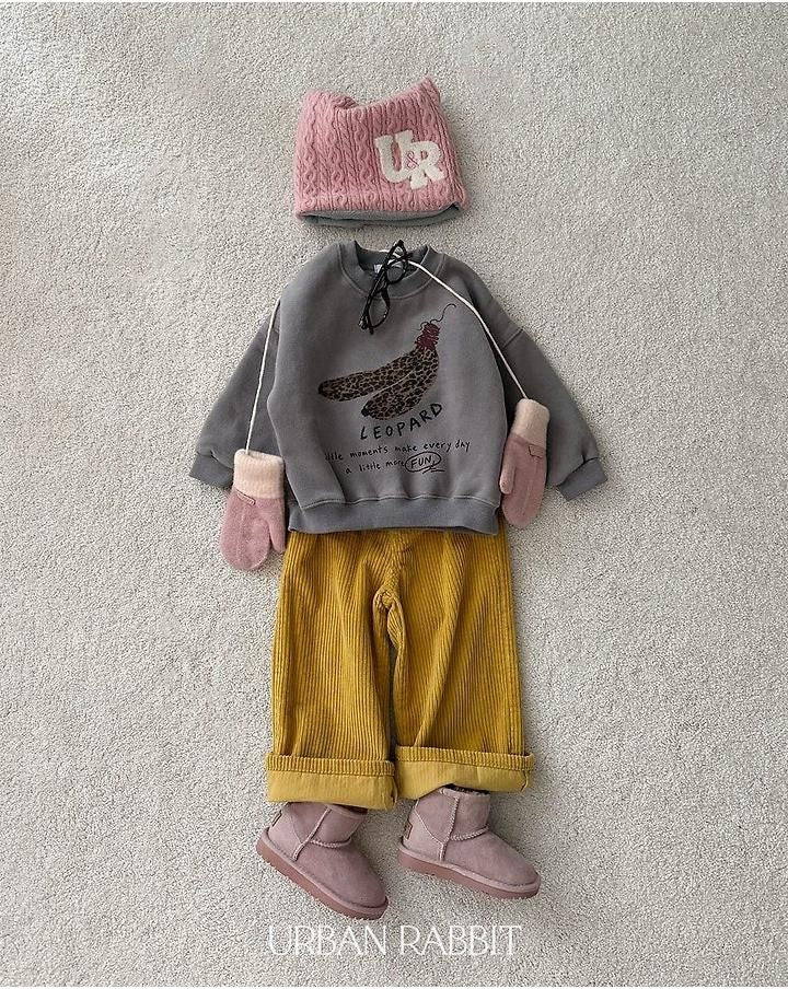 Leopard Banana Sweatshirt [URBAN RABBIT]（2026Winter） 20