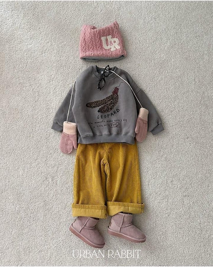 Leopard Banana Sweatshirt [URBAN RABBIT]（2026Winter） 20