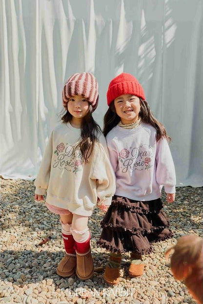 Rosy Raglan Sweatshirt [URBAN RABBIT]（2026Winter） 3