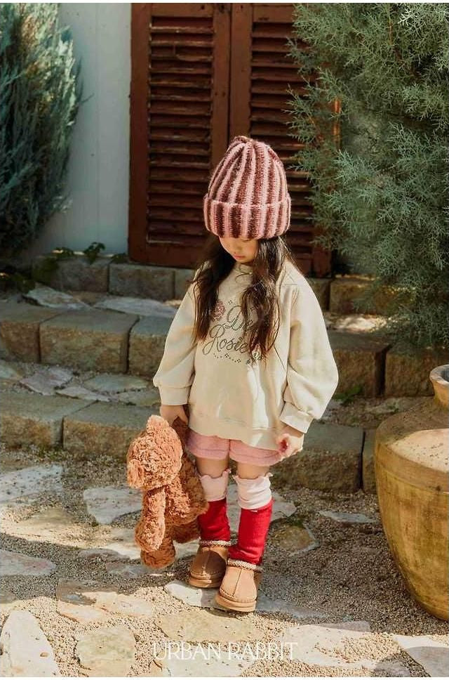 Rosy Raglan Sweatshirt [URBAN RABBIT]（2026Winter） 5