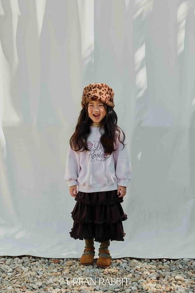 Rosy Raglan Sweatshirt [URBAN RABBIT]（2026Winter） 7