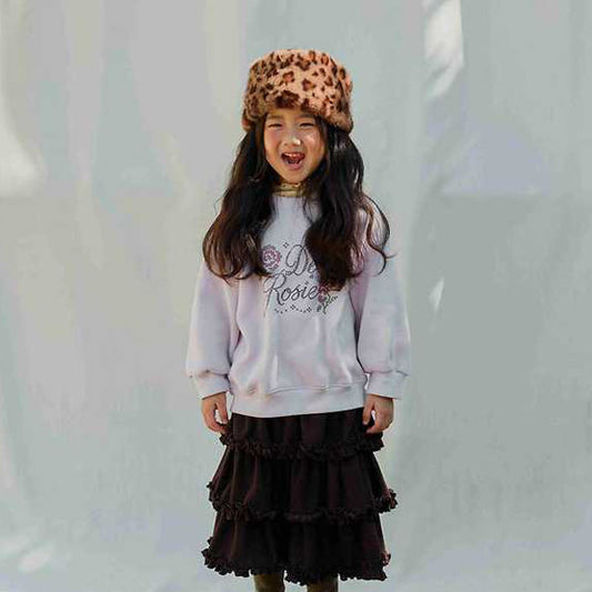 Rosy Raglan Sweatshirt [URBAN RABBIT]（2026Winter） 1