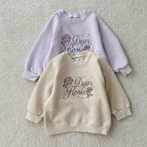 Rosy Raglan Sweatshirt [URBAN RABBIT]（2026Winter） 2