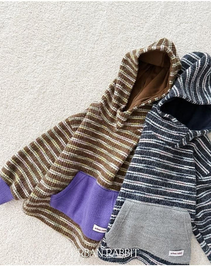 Knit Turtleneck Hoodie [URBAN RABBIT]（2026Winter） 12