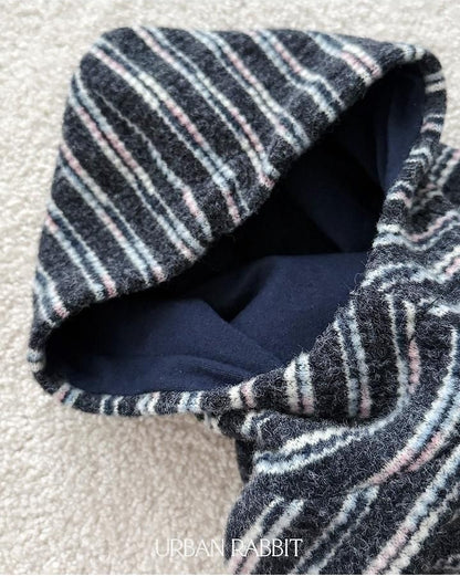 Knit Turtleneck Hoodie [URBAN RABBIT]（2026Winter） 18
