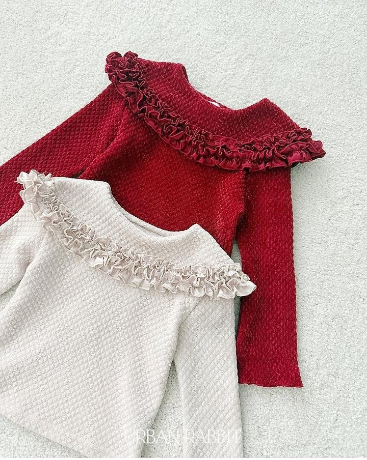Cape Frill Tee [URBAN RABBIT]（2026Winter） 12