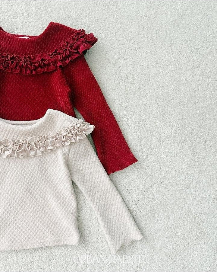 Cape Frill Tee [URBAN RABBIT]（2026Winter） 13