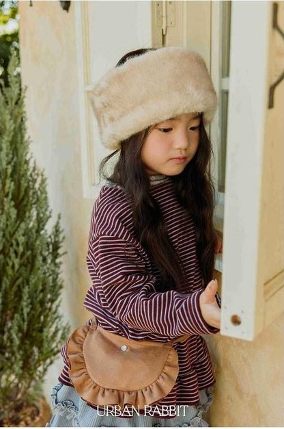 Loose Fit Frill Long Tee [URBAN RABBIT]（2026Winter） 4