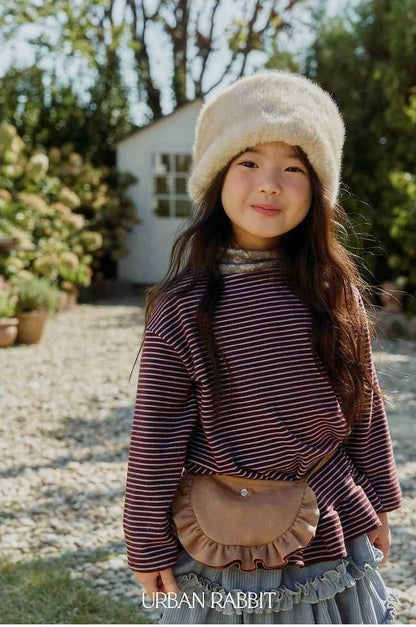 Loose Fit Frill Long Tee [URBAN RABBIT]（2026Winter） 5