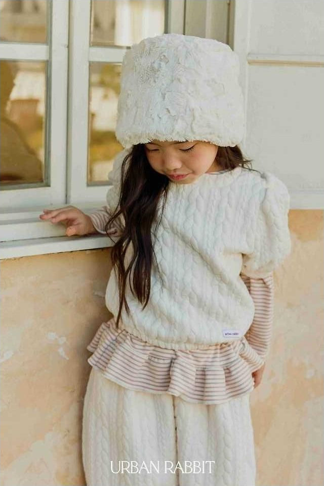 Loose Fit Frill Long Tee [URBAN RABBIT]（2026Winter） 8