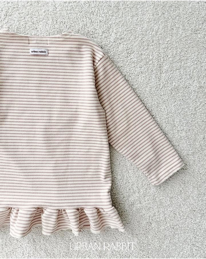 Loose Fit Frill Long Tee [URBAN RABBIT]（2026Winter） 16