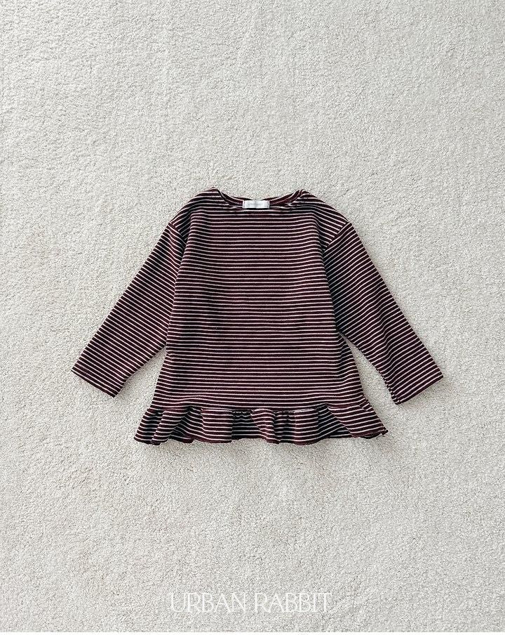 Loose Fit Frill Long Tee [URBAN RABBIT]（2026Winter） 17