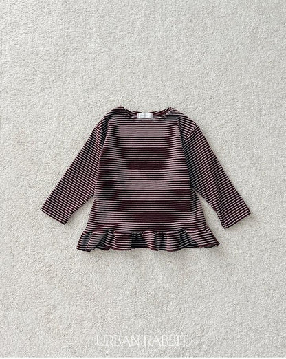 Loose Fit Frill Long Tee [URBAN RABBIT]（2026Winter） 17