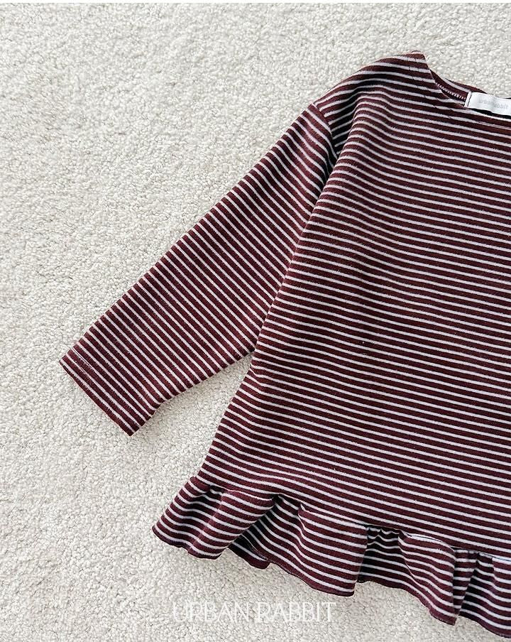 Loose Fit Frill Long Tee [URBAN RABBIT]（2026Winter） 19