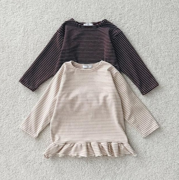 Loose Fit Frill Long Tee [URBAN RABBIT]（2026Winter） 1