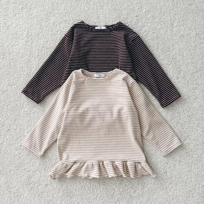 Loose Fit Frill Long Tee [URBAN RABBIT]（2026Winter） 1