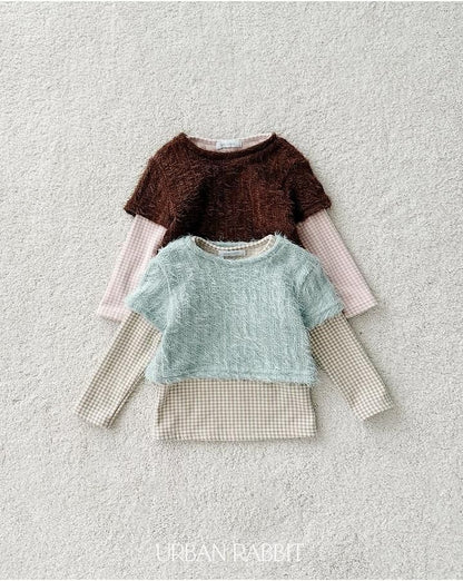 Check Layered Set [URBAN RABBIT]（2026Winter） 8