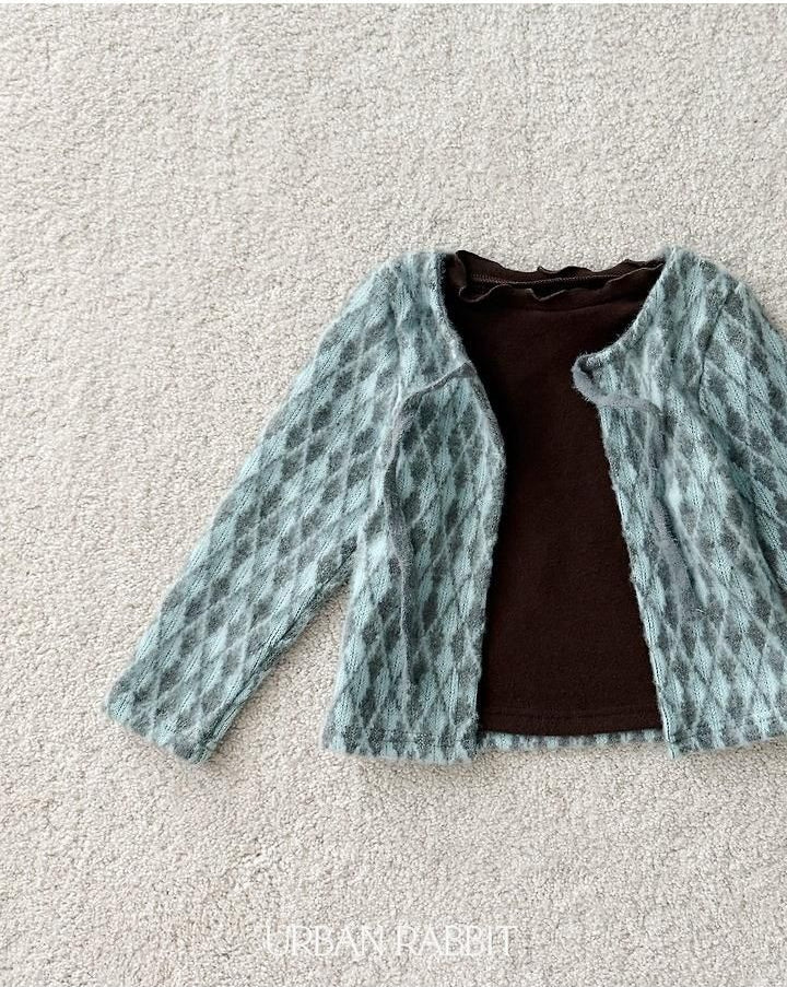 Argyle Cardigan Tee [URBAN RABBIT]（2026Winter） 13