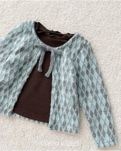 Argyle Cardigan Tee [URBAN RABBIT]（2026Winter） 14