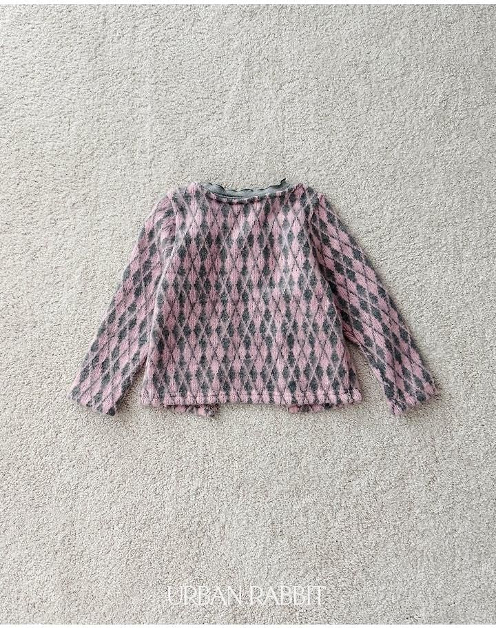 Argyle Cardigan Tee [URBAN RABBIT]（2026Winter） 16